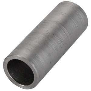 A close-up image of the AGCO Spacer Bushing - Acw0401660, featuring a cylindrical metal design with a hollow interior and a brushed surface texture. Specific use not provided.