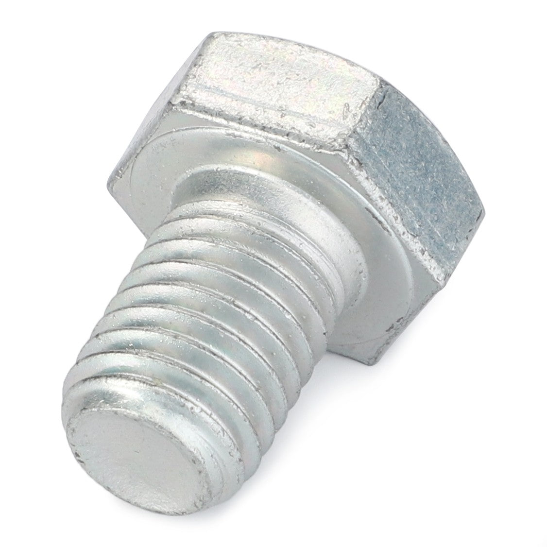 A high-quality product, the AGCO | Hexagonal Head Bolt - 3001601X1, is shown on a white background with visible threading and a silver-colored finish.