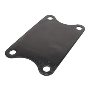 The AGCO Cover (180482M2) is a rectangular black metal plate with rounded edges and four circular holes at the corners, compatible with Massey Ferguson Models.