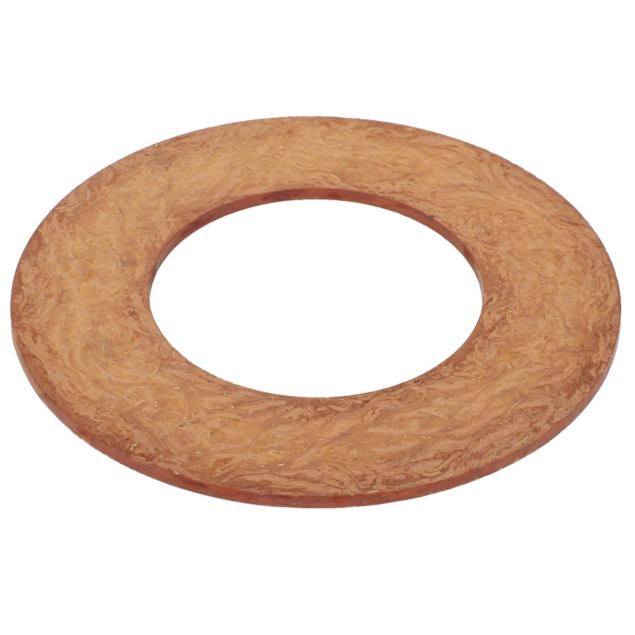 A flat, round Friction Disc - Fel103160 by AGCO with a central hole is seen from above on a white background.