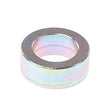 The AGCO | Tube Insert - Acw9502520 is a metallic, cylindrical spacer with a hole in the center, showcasing an iridescent finish. No current product description information available.