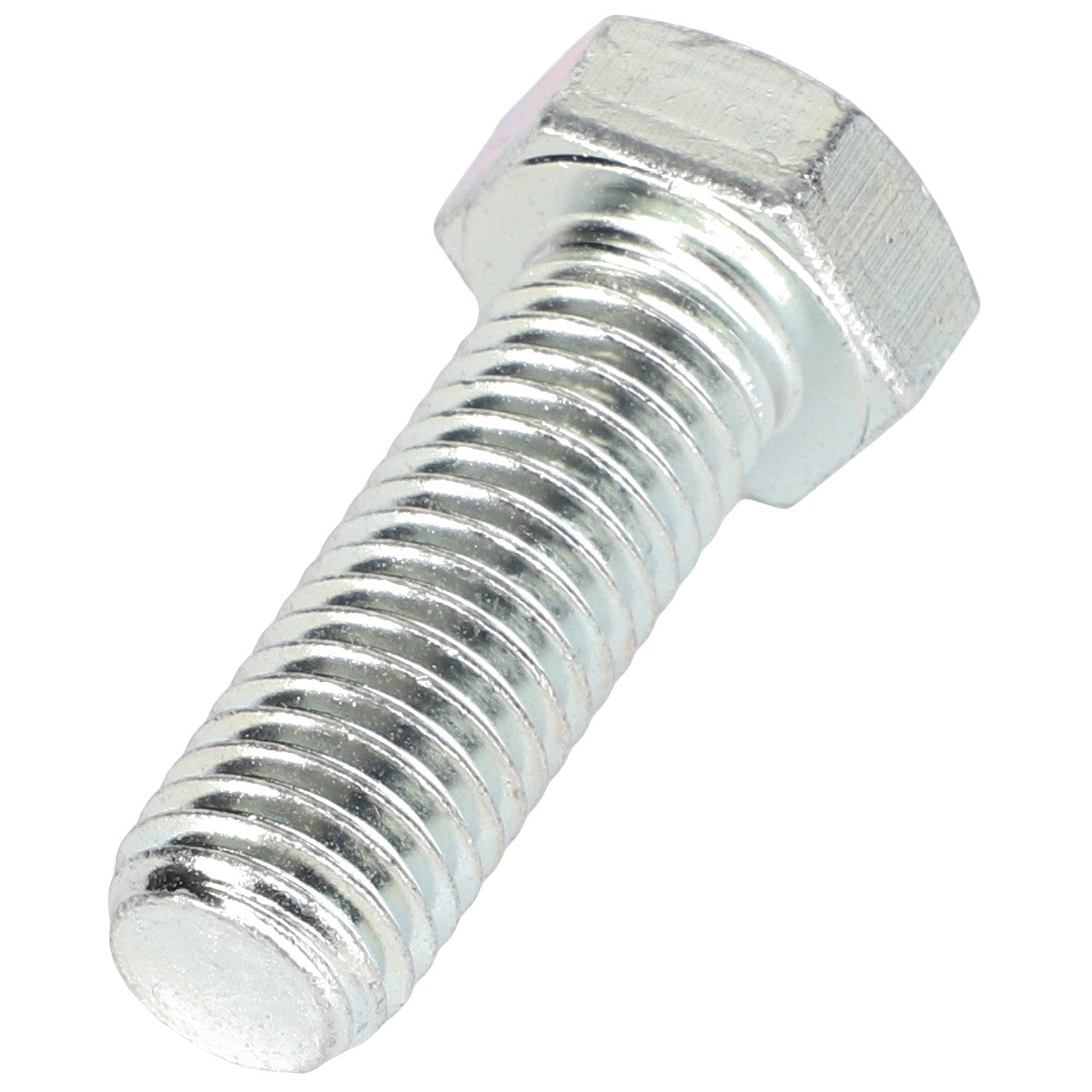 A metallic hex bolt with threading along its shaft. Product Name: AGCO | SCREW - AL5002128, Brand Name: AGCO. No current product description information is available for this item.