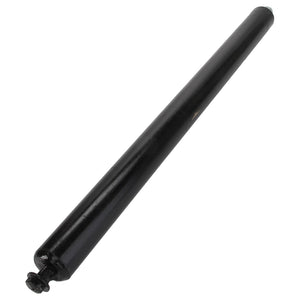 Black cylindrical metal rod viewed from an angle, displaying a bolt at one end. Product Name: AGCO | TIE ROD - AL335209 from the brand AGCO.