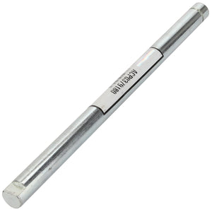 A product named "AGCO | Pin - Acp0379180" by the brand AGCO, which features a silver metallic cylindrical rod with flat ends and a label marked with text, is shown against a white background.