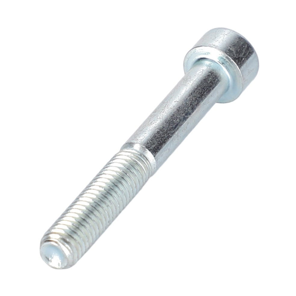 A Hex Socket Screw - Vhc8331 by AGCO with a threaded shaft and a cylindrical head, shown on a white background, compatible with Fendt machinery.