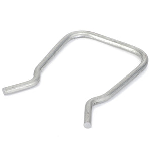 A U-shaped metal rod with two shorter ends bent outward, reminiscent of the robust design of the AGCO Fastener - 0346-32-00-00.