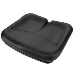 The AGCO | Cushion - Acp0323990 is a black ergonomic seat cushion designed with grooves for enhanced comfort and support, offering a superior option where no current product description is available.