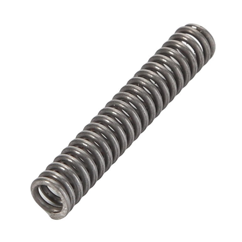 A close-up image of the AGCO | SPRING - AG712499, a metal compression spring from the renowned brand AGCO.