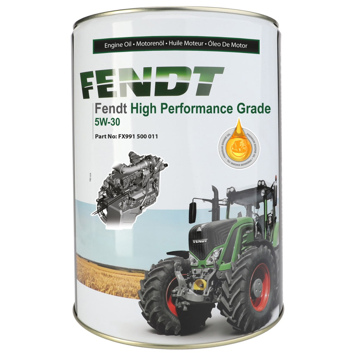 AGCO | Fendt High Performance Grade 5W-30 20L - Fx991500011 - Farming Parts