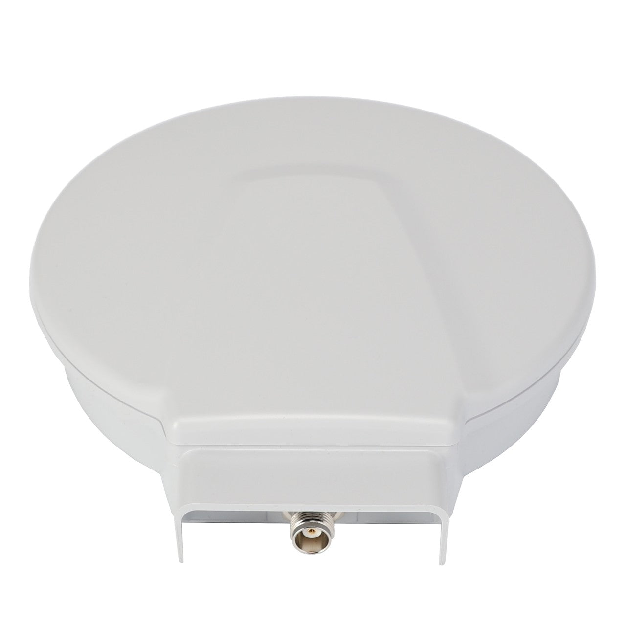 The AGCO GPS Antenna (Model: ACW2433900) is a white, round plastic device featuring a single cable connection port located at the bottom. No additional product description information is available at this time.