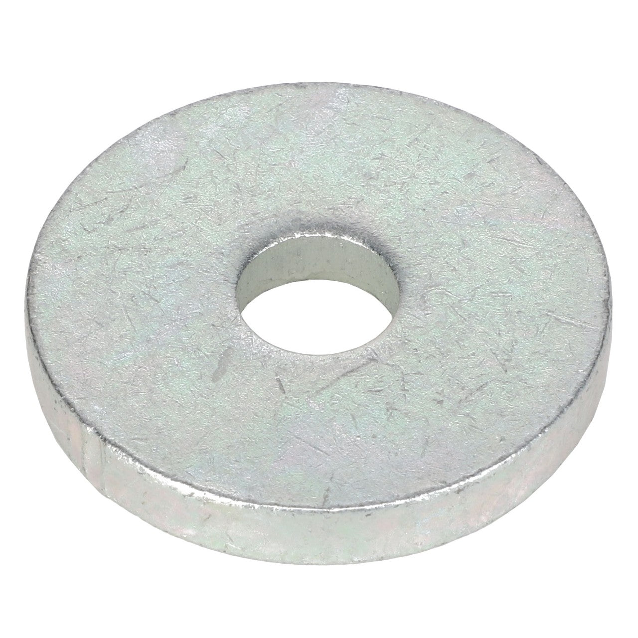 The AGCO Special Washer - Acx2769760 is a metallic flat washer with a central hole, designed to distribute the load of a threaded fastener. Unfortunately, no current product description information is available.