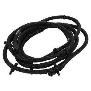 Coiled black electrical wiring harness with connectors - AGCO | Cable - Acw9084730.