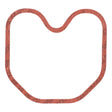 The AGCO Seal - F214202210450 is a gasket with an irregular heart-like shape, made of a reddish-brown material featuring black printed text. No detailed product description is currently available.