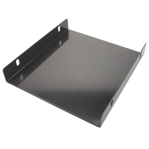 Introducing the AGCO Shaft Cover - Acw2027400, a sleek black metal wall-mounted shelf equipped with robust side supports and convenient screw holes for easy installation. Please note that detailed product description information is not currently available.