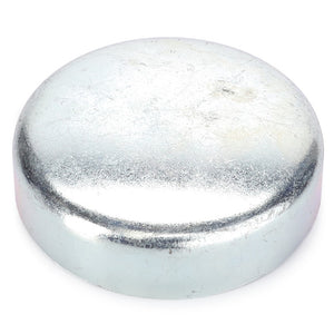 A round, metallic, silver-colored object with a smooth surface, reminiscent of the sleek design seen in Fendt Models, like the AGCO Freeze Plug - V640016045.