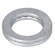 The AGCO Lock Washer - Acw0988390 is a circular metal lock washer with a ridged surface. No additional product description information is available.