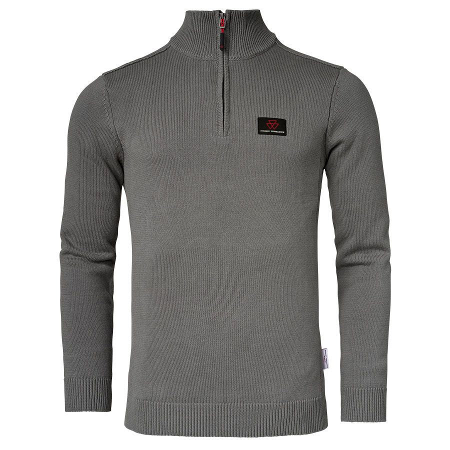 Massey Ferguson Men’s Pullover with Band Collar – Soft Cotton Knitwear | X993312210