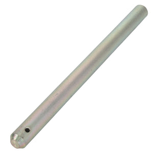 An AGCO TINE (model ACY1127150) is a cylindrical metal rod featuring a threaded end and a small hole near the tip.