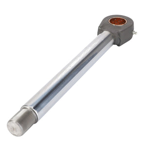 Introducing the AGCO | CYLINDER ROD - F931860030020: a long, metallic rod featuring a threaded end and an insulated, multi-pin connector on the opposite end. Unfortunately, additional product description information is currently unavailable.