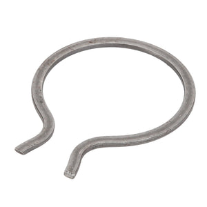 The AGCO CIRCLIP - 0.009.7020.0 is a metal circlip featuring a semi-circular shape with two outward-facing ends. No current product description is available from AGCO.