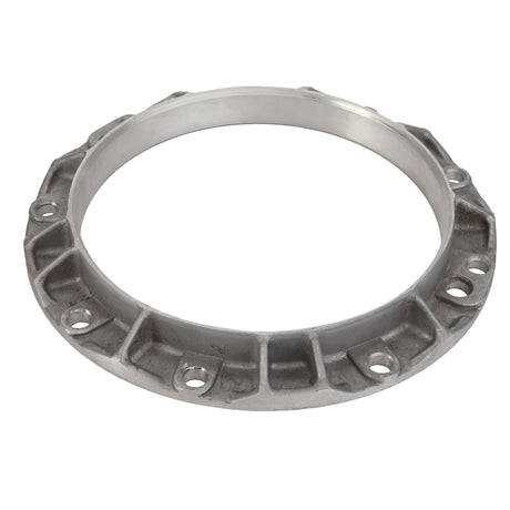 The AGCO | Oil Seal - Acp0199450 features a metal ring-shaped gear housing with a circular base and multiple screw holes around its edge, ensuring easy maintenance and reliability when paired with genuine oil seals.