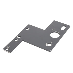 The AGCO Bracket - Acw4034920 is a gray metal L-shaped bracket featuring multiple holes for mounting or attachment, provided by the brand AGCO. No additional product description information is available at this time.