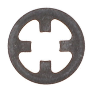 A round metal push nut with a four-pronged interior, identified as AGCO | Locking Ring - Acp0350570 by the brand AGCO. Currently, no additional product description is available.