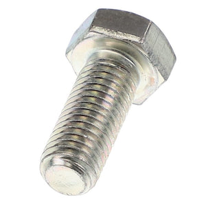 A close-up image of the AGCO | Hex Cap Screw - Va020967, a metallic hexagonal-head bolt with visible threads.