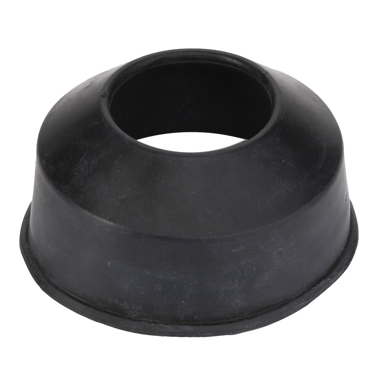 The AGCO | Collar - Acp0198050 is a black cylindrical rubber object with a wide base and a central hole; however, there is currently no product description available.