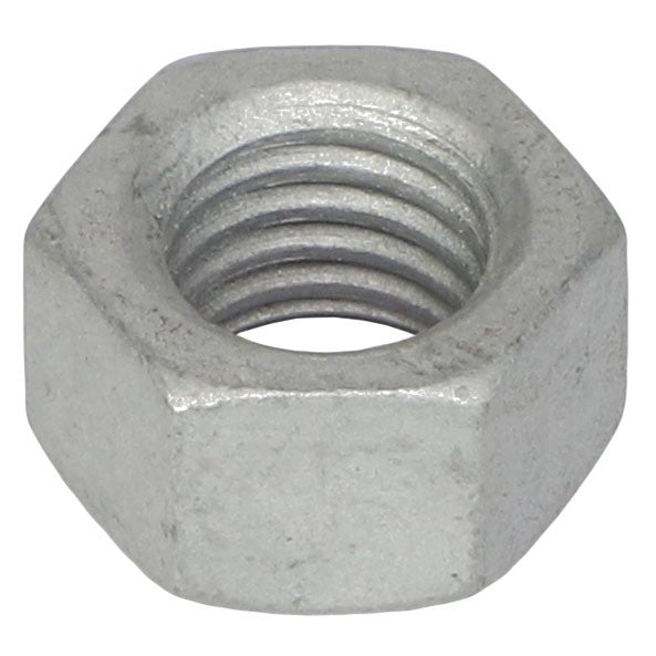 Close-up image of the AGCO HEX NUT - CH8T-4244, featuring visible threading and a silver hexagonal design.