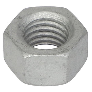 Close-up image of the AGCO HEX NUT - CH8T-4244, featuring visible threading and a silver hexagonal design.