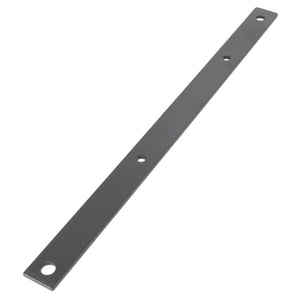 The AGCO Trip Strap - Acx2478810 is a flat, rectangular metal bar featuring four evenly spaced holes designed for mounting or attaching purposes. No current product information is available at this time.