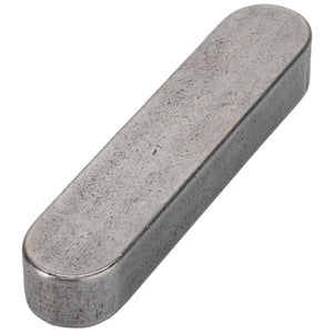 The AGCO | Parallel Key - Fel108319 is a sleek, metallic rectangular block with rounded ends and a smooth, textured surface. Currently, there is no detailed product description available.