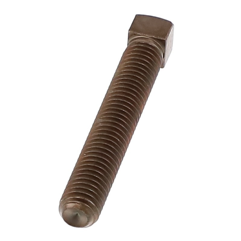 Introducing the AGCO | SQUARE HEAD SETSCREW - ACP0412780, a high-quality metal bolt featuring a square head and threaded shaft, ideal for your construction projects. For any inquiries or assistance with ordering, please contact our Support Team.