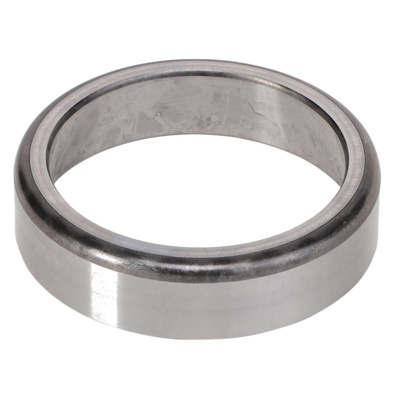 AGCO's Race - Bb5013A is a metal bearing race with a silver finish, available in a circular ring shape and featuring smooth inner and outer surfaces.