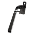 The AGCO | Tube Support - Acw1979540 from AGCO is a metal bracket with a black finish, featuring a curved arm and multiple mounting holes. Currently, no additional product description information is available.