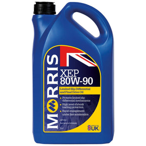 A blue container of AGCO Lubricant - VACC3760, featuring a UK flag in the top right corner of the label, is ideal for high-performance machinery like Massey Ferguson, Fendt, and Valtra tractors.