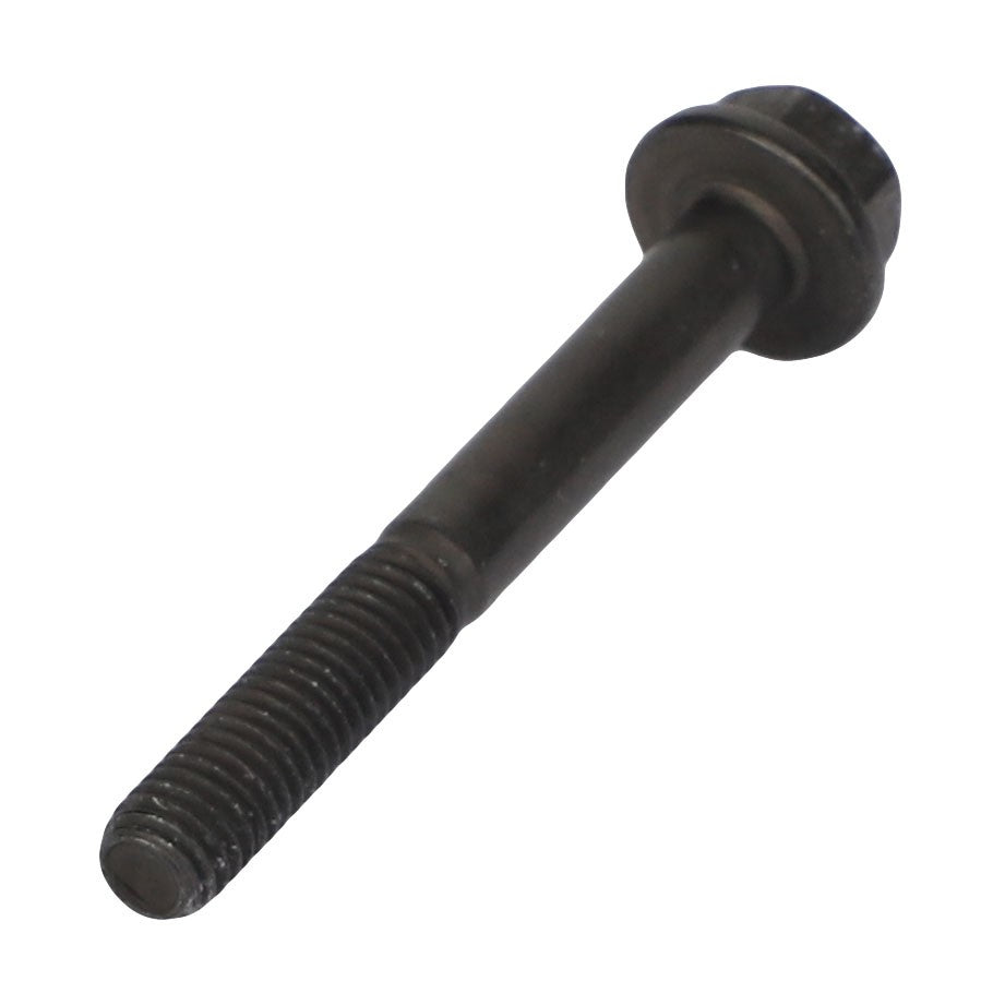 A black hex bolt with a washer from AGCO, specifically the Hex Head Machine Screw - Acw4656130. No current product description information is available.