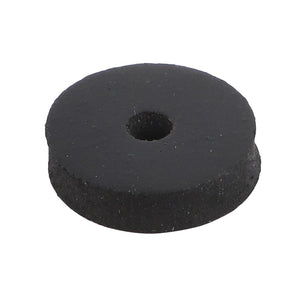 A round black rubber washer with a hole in the center, branded as AGCO, bears the product name AGCO | DAMPER - V30637000, though detailed product description information is currently unavailable.