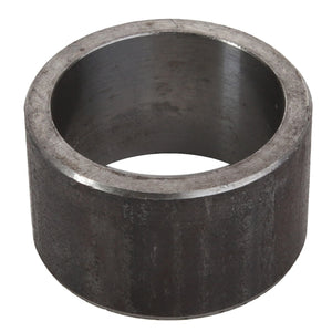 Introducing the AGCO | Spacer - La320948850 by AGCO: a robustly designed metal cylindrical pipe coupling, complete with a hollow center and a textured exterior surface.