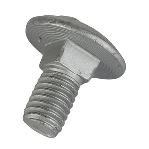 Currently, there is no detailed product description available. However, here is a brief overview of the AGCO Round Head Square Neck Carriage Bolt - Acw1059420: it is a silver-colored bolt featuring a round, flat head and a threaded shaft.