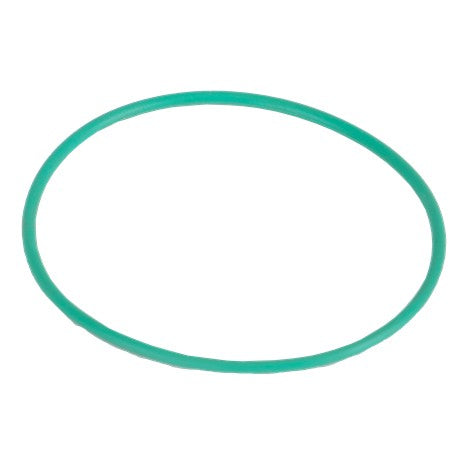 AGCO's O Ring - Ag007471, a green rubber loop, isolated on a white background.