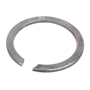 A single AGCO | Snapring - 831581M2 with an open end, placed on a plain white background, reminiscent of the robust components found in Massey Ferguson machinery.