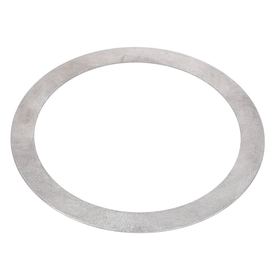 A flat, circular metal washer with a large central hole, reminiscent of components used in machinery like Massey Ferguson tractors, is shown against a white background. The product is the AGCO | Disc - 0910-73-72-00 from the brand AGCO.