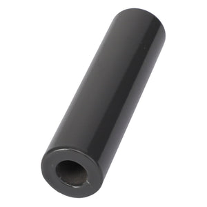 A cylindrical black object with a hollow center, resembling a tube or pipe, isolated on a white background. Product Name: AGCO | Mounting Tube - Acx2478720 by AGCO.