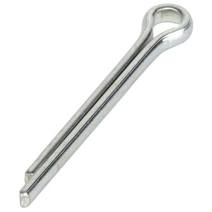 Close-up of the AGCO Cotter Pin (Model AG559768) featuring a silver metal finish, a looped head, and split ends. Detailed product description information is currently unavailable.