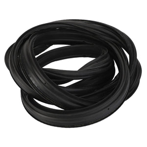 A coiled AGCO Window Seal (Acw3794370), perfect for insulation and sealing, rests elegantly on a pristine white background.