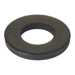 The AGCO Flat Washer - Acp0016560 is a flat, circular metal washer featuring a central hole, intended for use in mechanical and industrial applications.