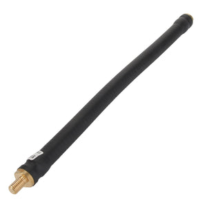 The AGCO | ADAPTER - AL5103083 is a flexible rubber hose featuring a brass fitting on one end and a black cap on the other end. Further product description information is currently unavailable.