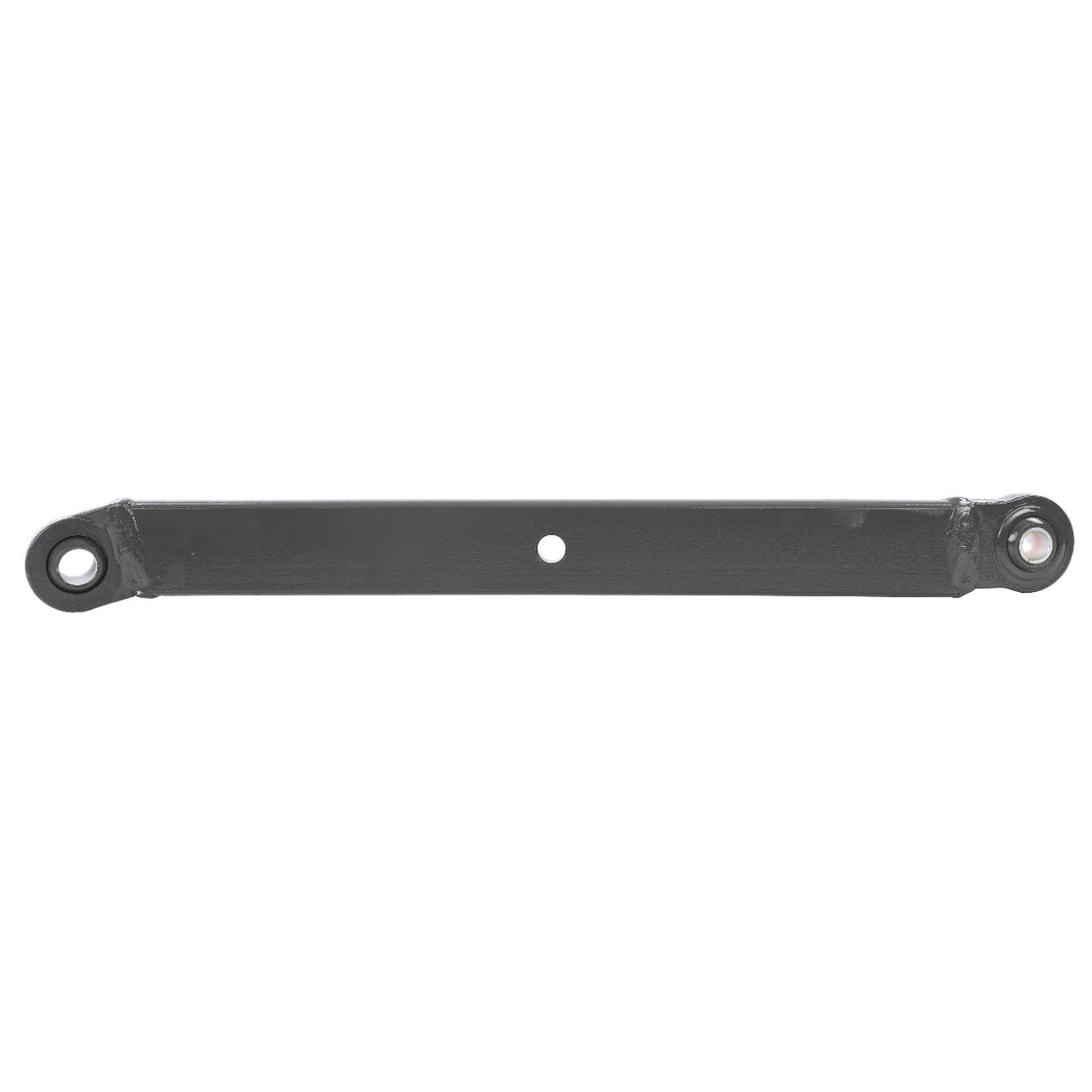 The AGCO Right Hand Bar - Acw091989A is a straight metal bar featuring holes at each end and one in the center, with detailed specifications unavailable.